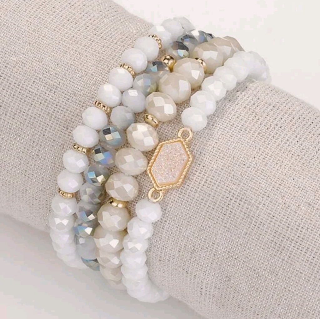 Gorgeous Stackable Beaded Bracelet